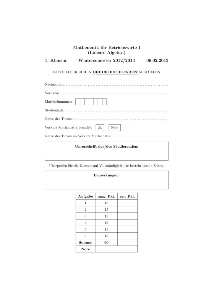 download diskrete und algebraische strukturen - kurz